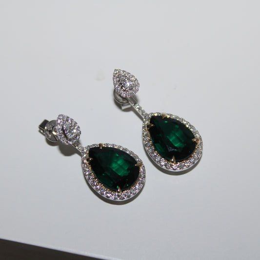 Emerald Earrings