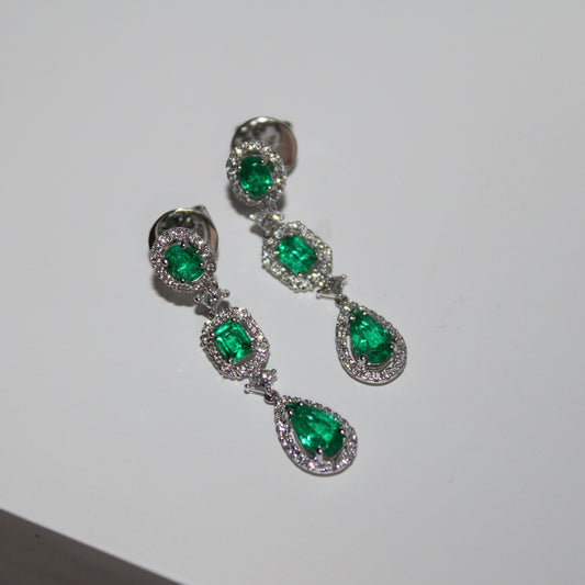 Emerald Earrings