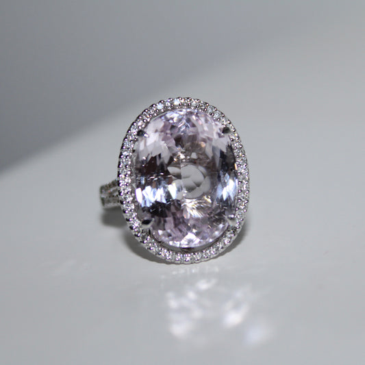 Kunzite Ring