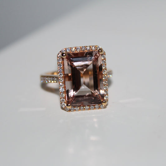 Morganite Ring