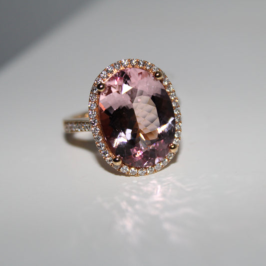 Morganite Ring