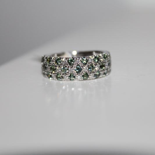 Green Sapphire Ring