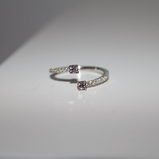 Pink Diamond Ring