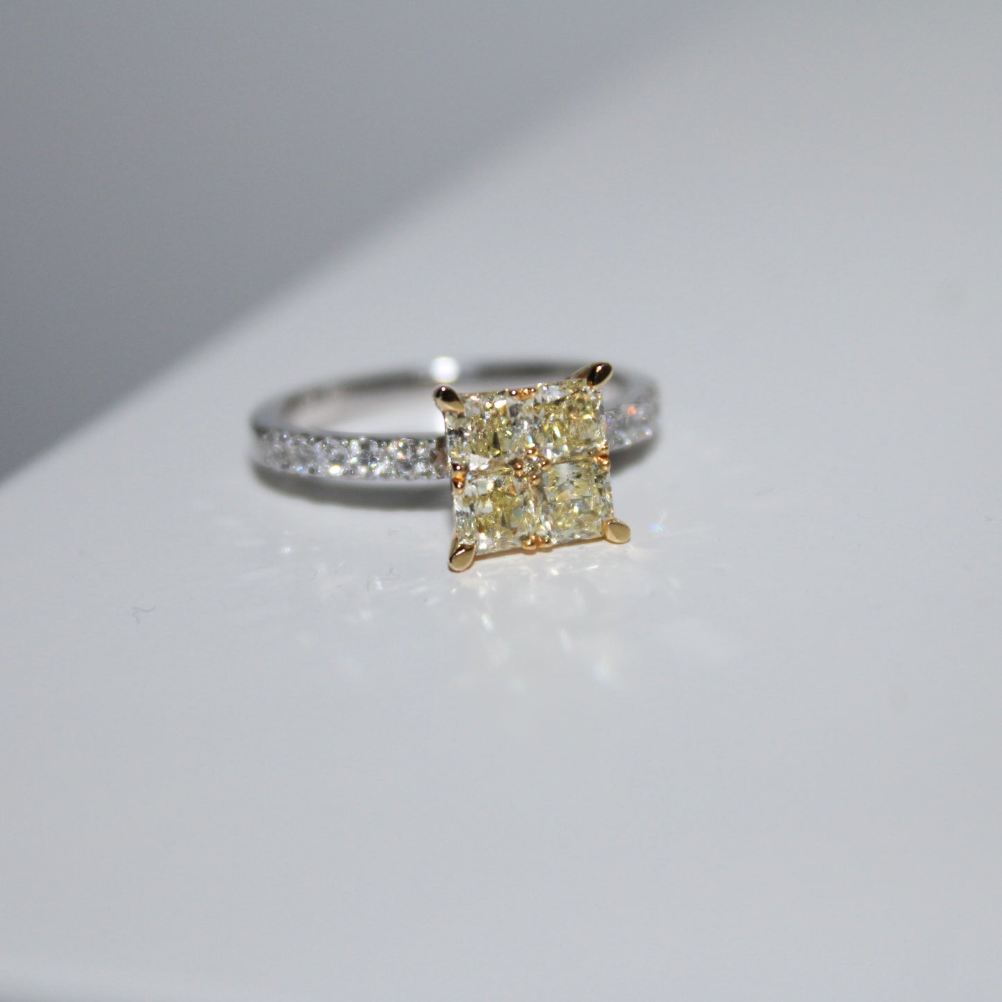 Yellow Diamond Ring