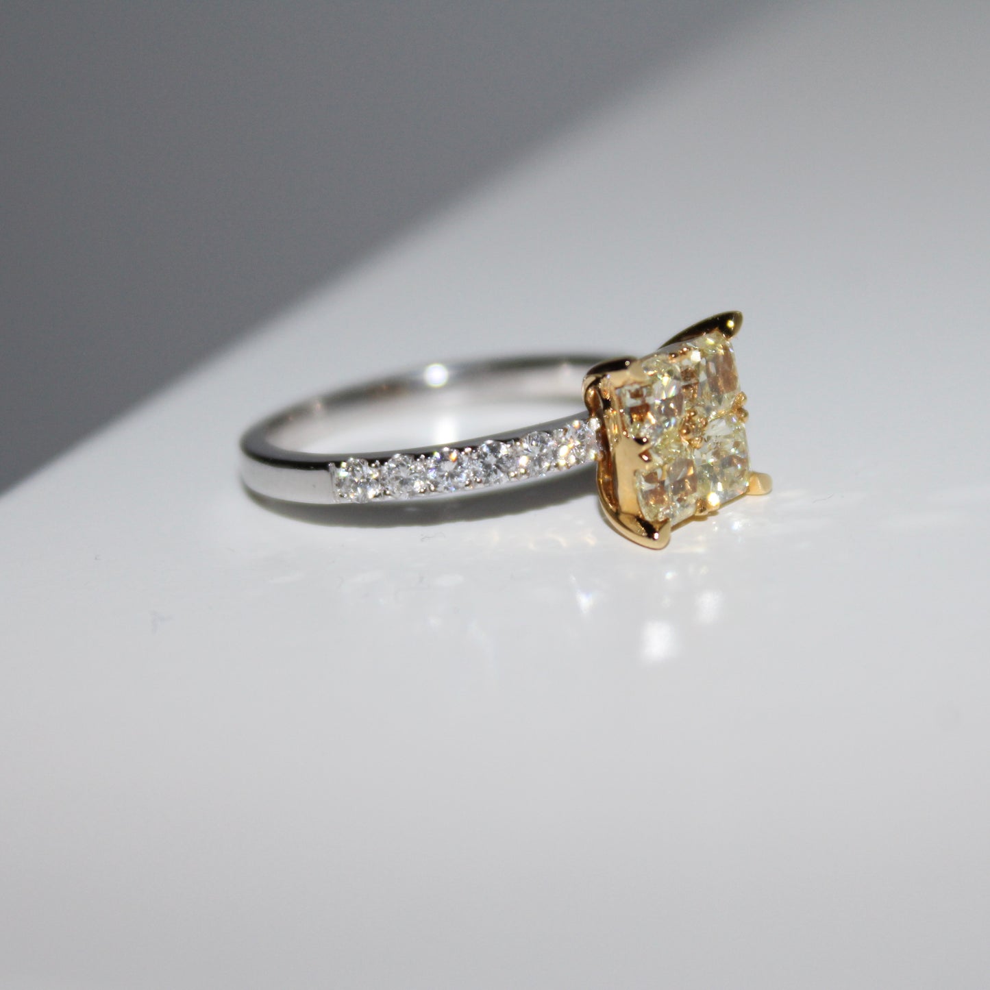 Yellow Diamond Ring