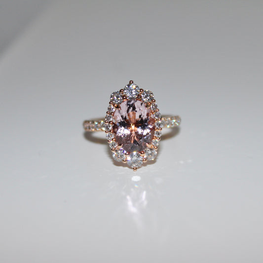 Morganite Ring