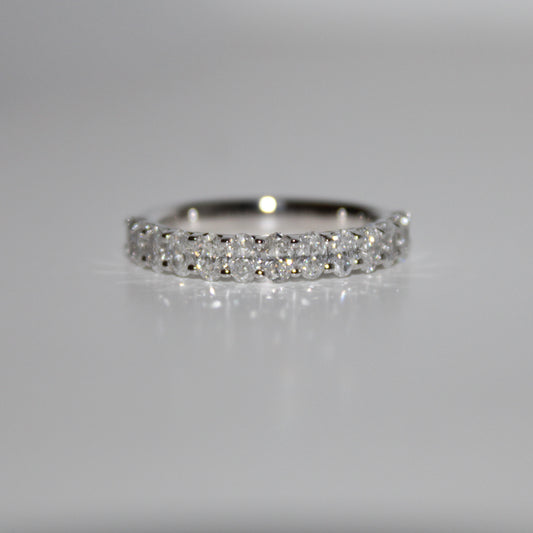 Oval Wedding Band