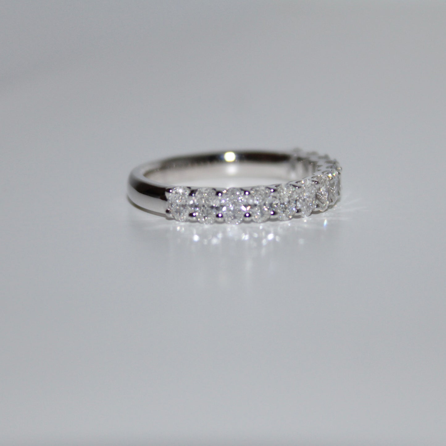 Oval Wedding Band