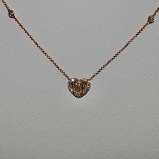 Diamond Heart Necklace