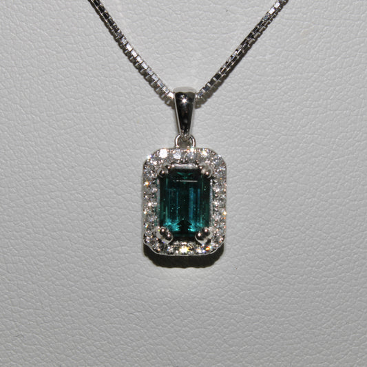 Green Tourmaline Pendant