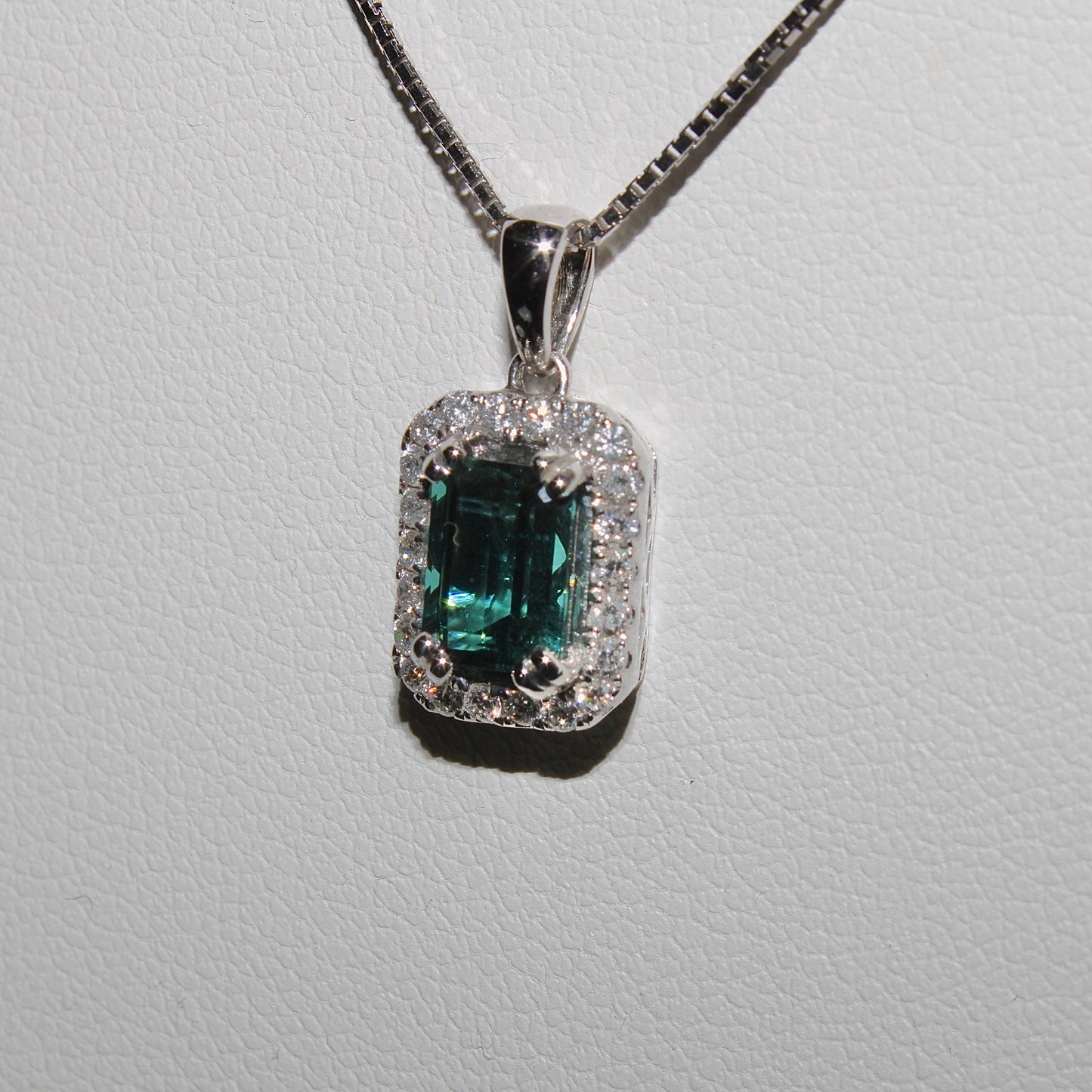 Green Tourmaline Pendant