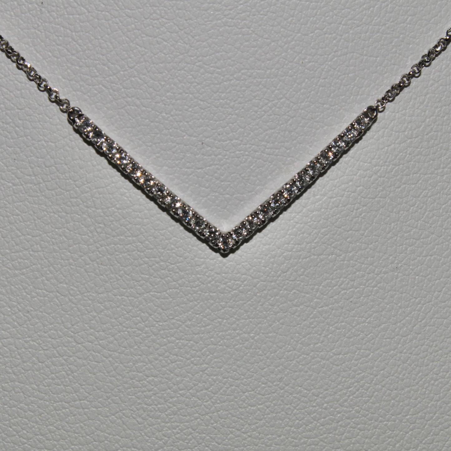 Diamond Arrow Necklace W