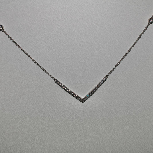 Diamond Arrow Necklace W