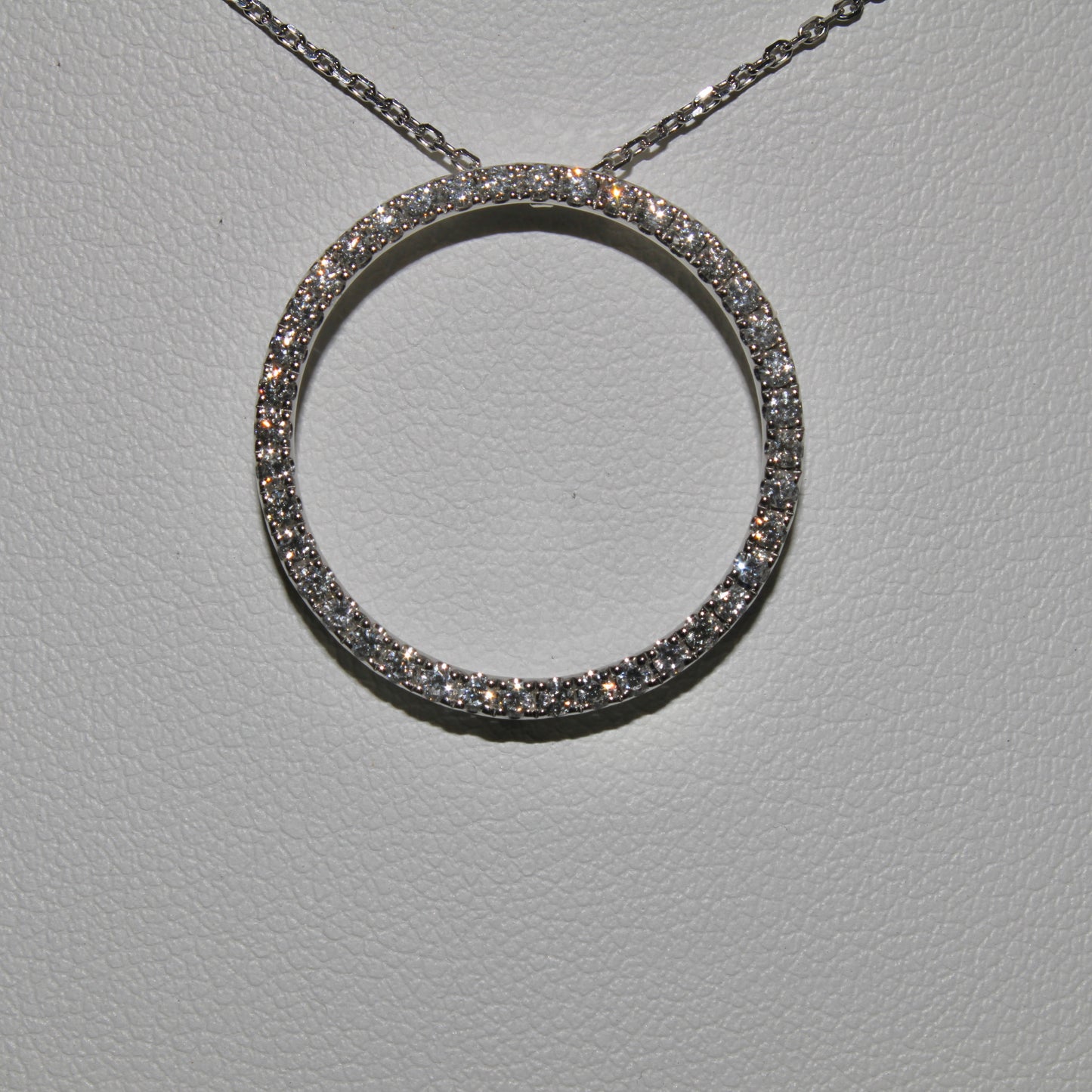 Diamond Halo Pendant