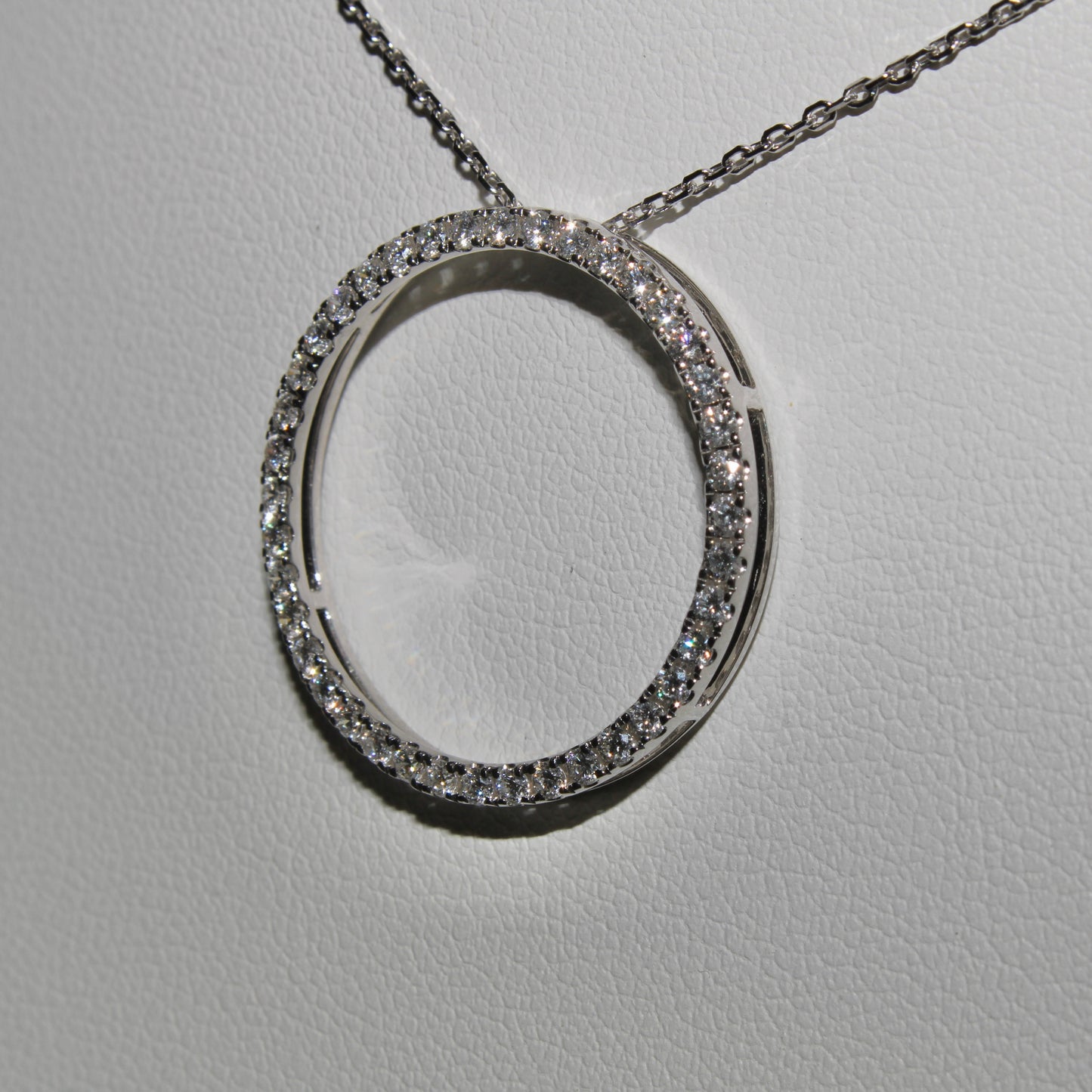 Diamond Halo Pendant