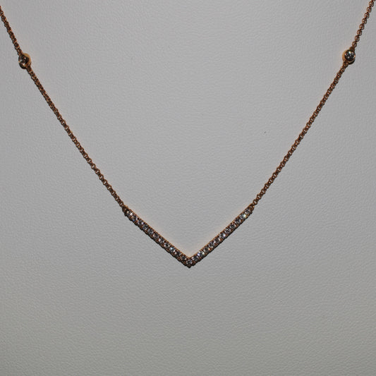 Diamond Arrow Necklace